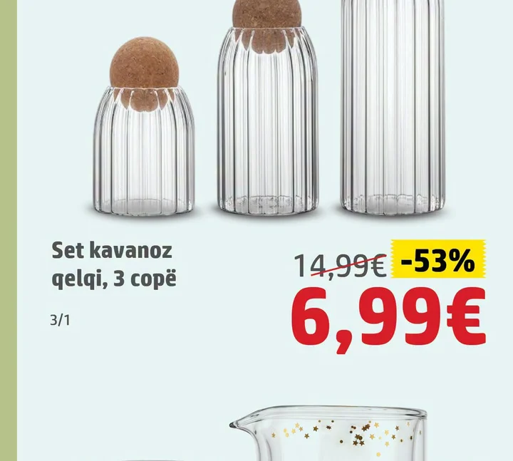 Set Kavanoz Qelqi 3 Cope