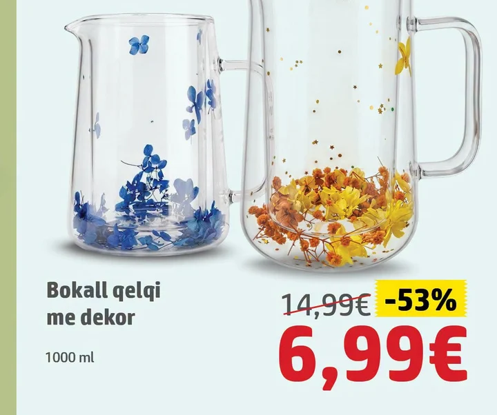 Bokall Qelqi me Dekor 1000 Ml