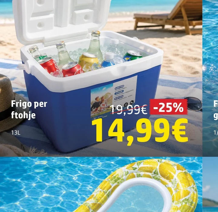Frigo për Ftohje 13L
