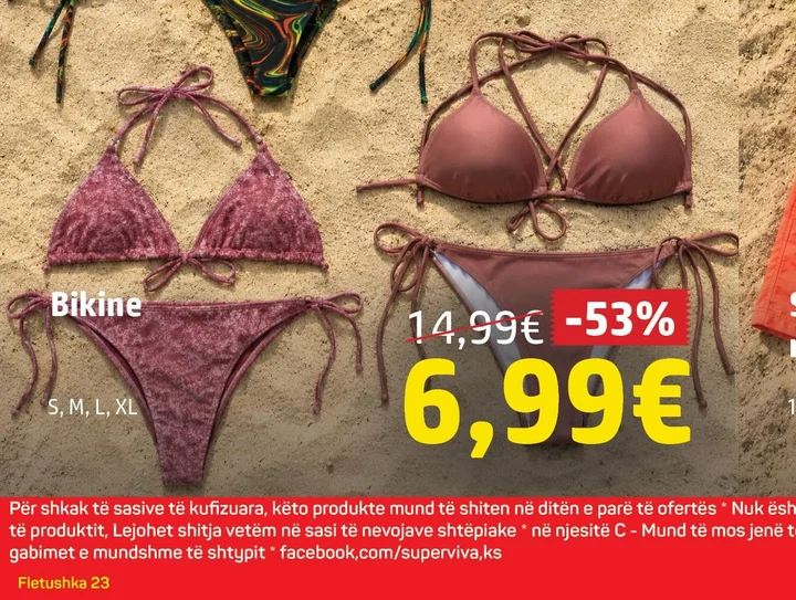 Bikine S, M, L, Xl