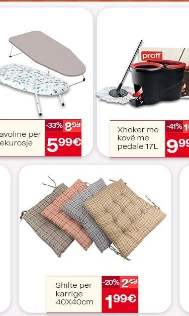Tavolinë për Hekurosje