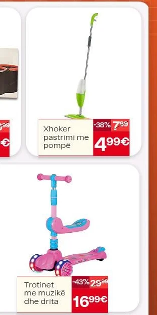 Xhoker me Kovë me Pedale 17L