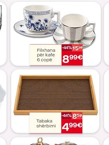 Filxhane për Kafe 6 Copë