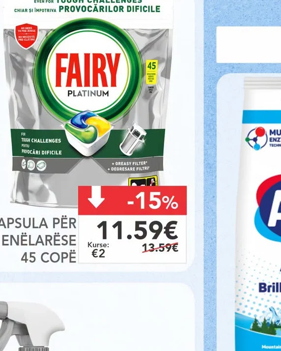 Kapsula për Enëlarëse 45 Copë