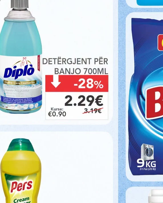 Detergjent për Banjo 700ML