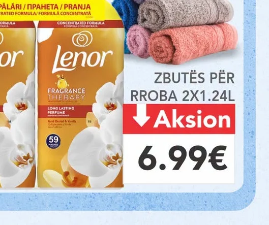 Zbutës për Rroba 2X1.24L Lenor