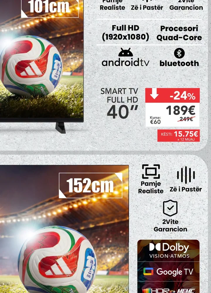 Smart Tv Metz 60" 4K Uhd