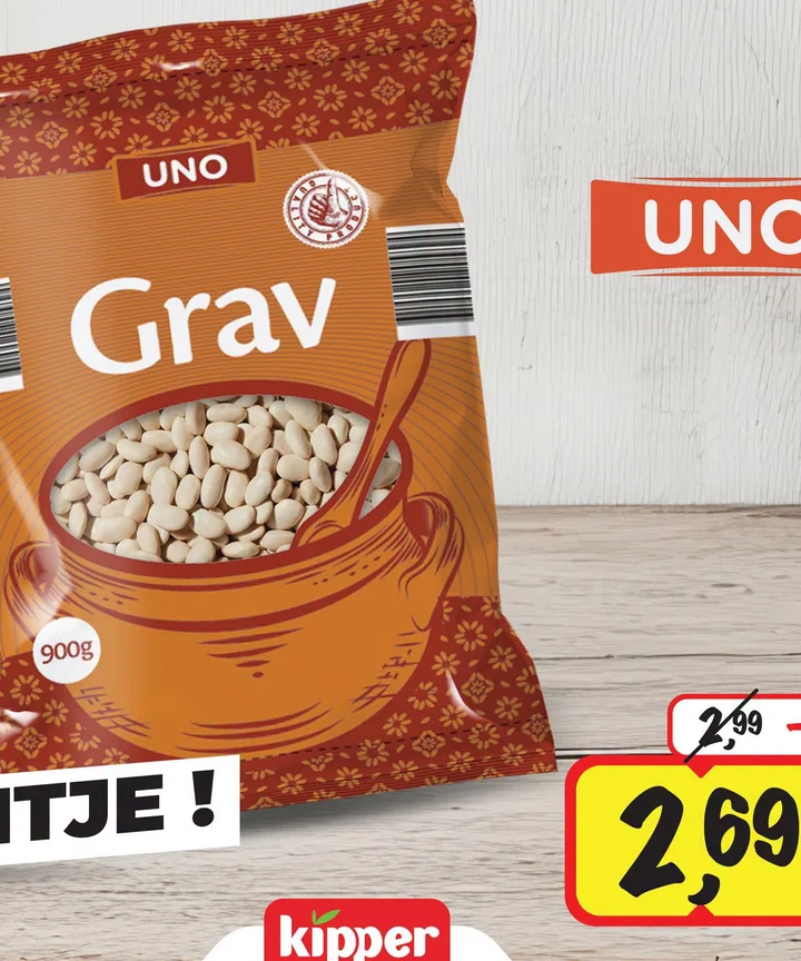 Uno Fasule 900 Gr