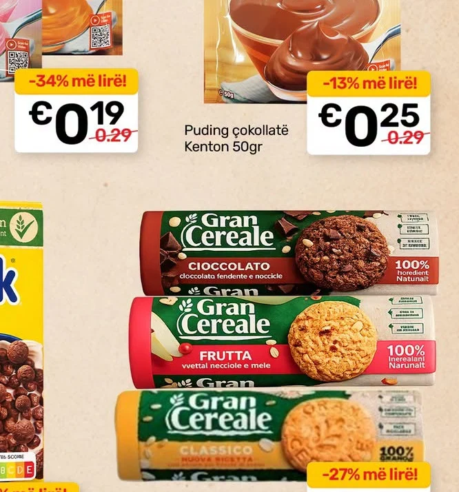 Grancereale Classico, Frutta 250GR Ose Kakao 230GR