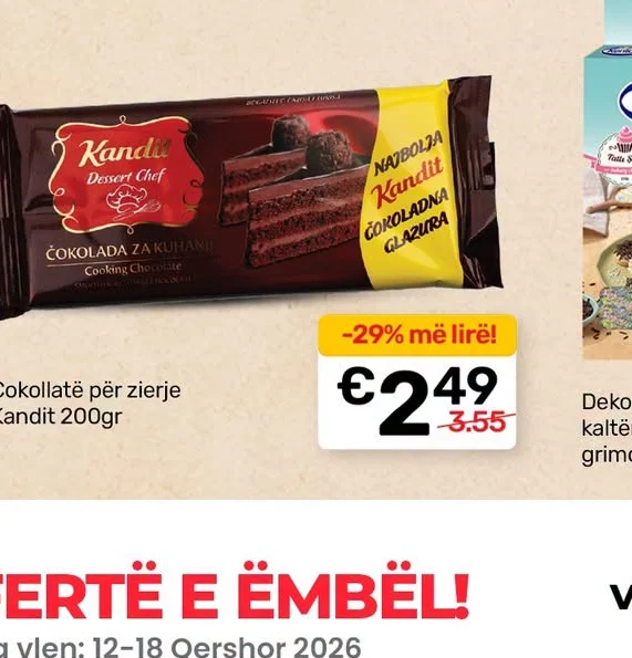 Cokollate per Zierje Kandit 200GR