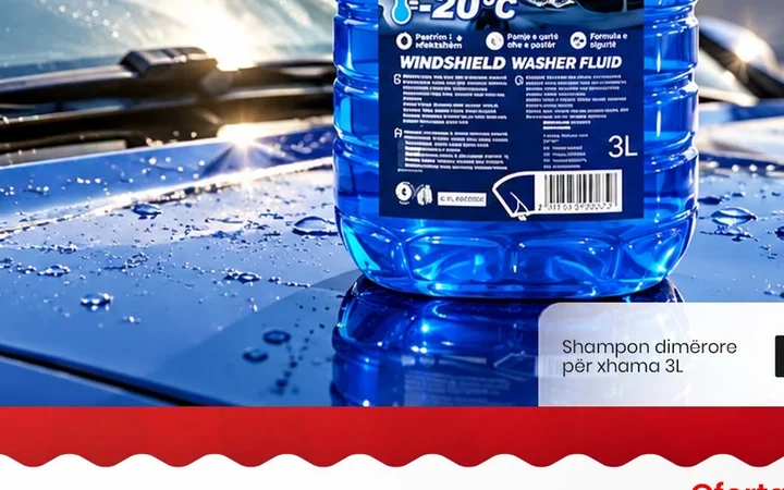 Shampon Dimëror për Xhama 3L