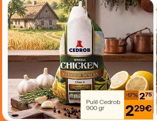 Pulë Cedrob 900 Gr