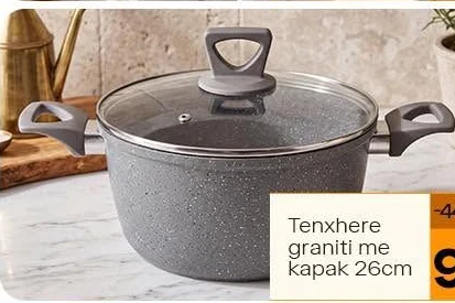 Tenxhere Graniti me Kapak 26CM