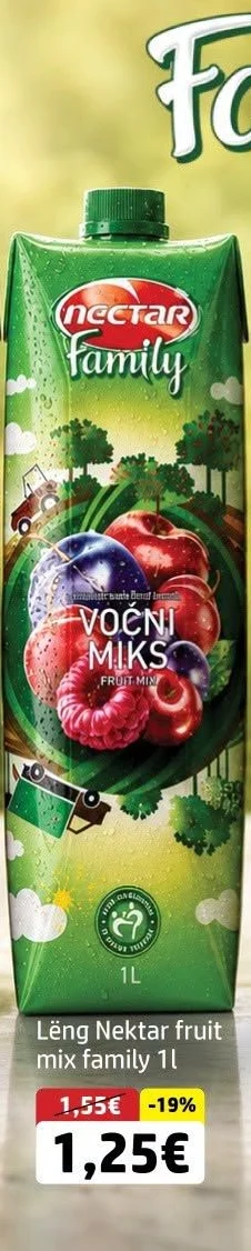 Lëng Nektar Fruit Mix Family 1L