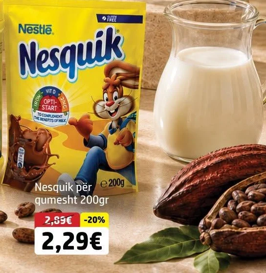 Nesquik për Qumesht 200GR