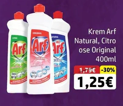 Krem Arf Natural, Citro Ose Original 400ML