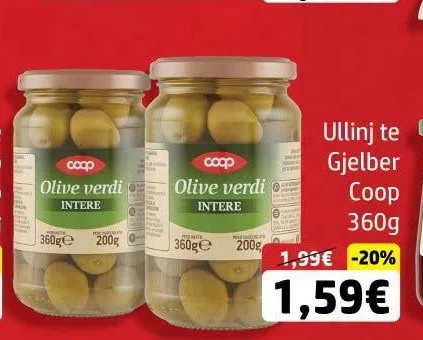 Ullinj Te Gjelber Coop 360G