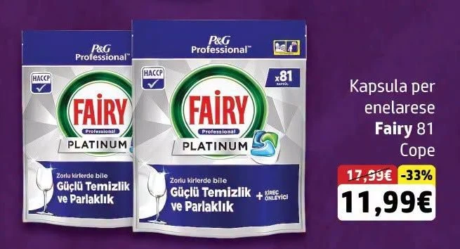 Kapsula per Enelarese Fairy 81 Cope