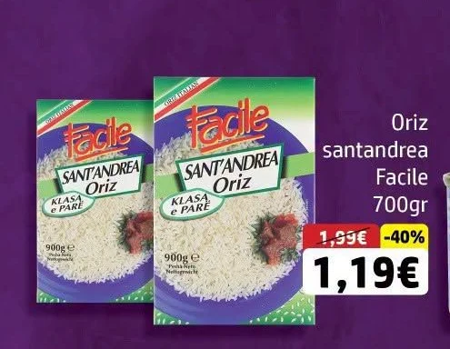 Oriz Santandrea Facile 700GR
