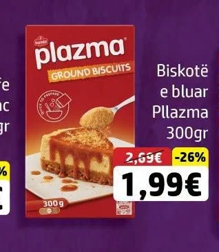 Biskotë E Bluar Plazma