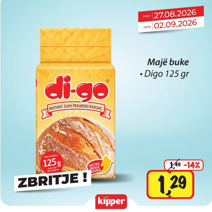 Majë Buke Digo 125 Gr