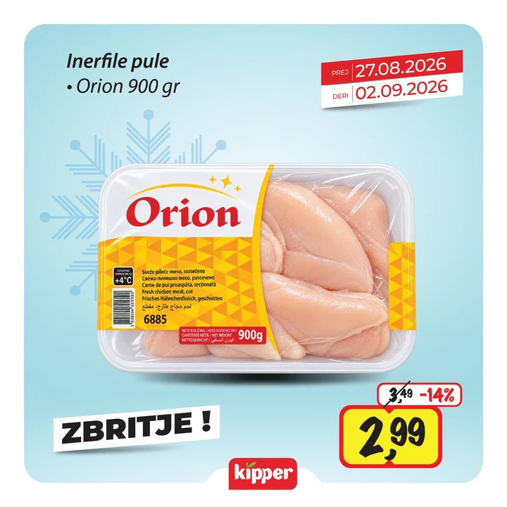 Inerfile Pule Orion 900 Gr