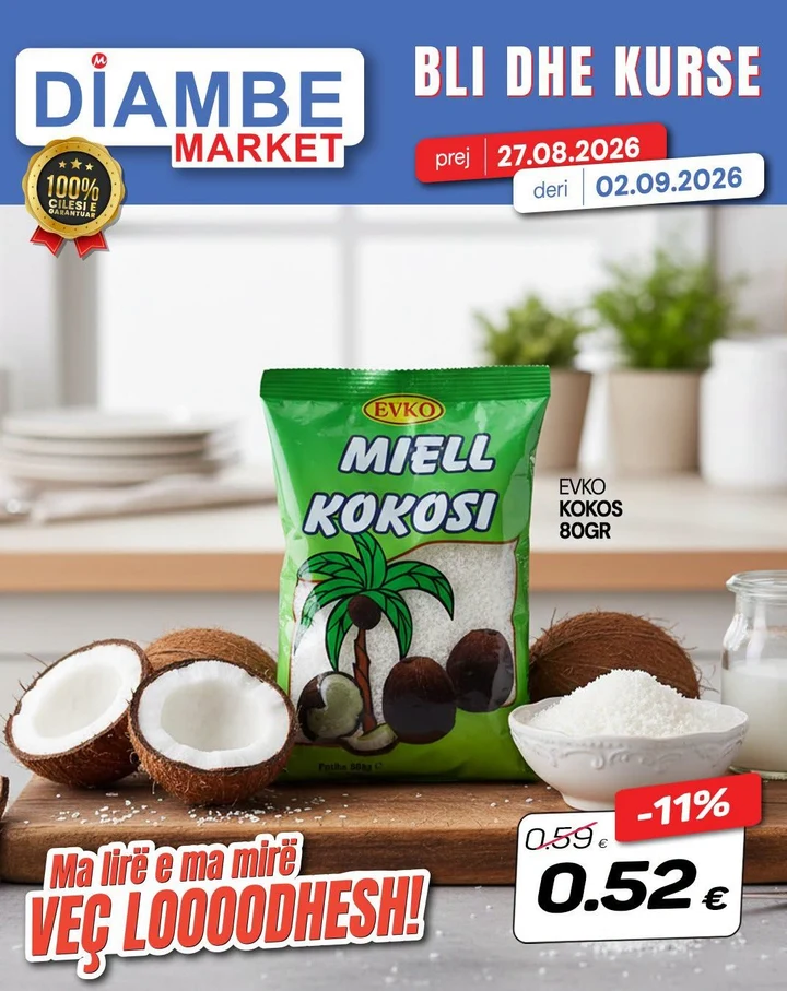 Evko Miell Kokosi 80GR