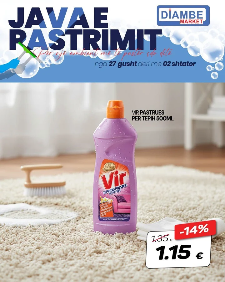 Vir Pastrues per Tepih 500ML