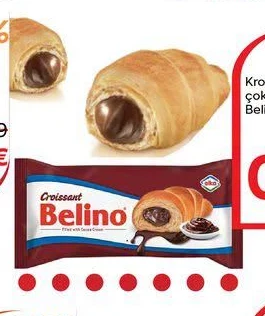 Kroasant me Cokollate 80G, Belino