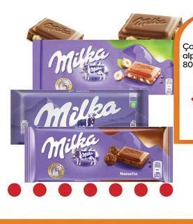 Cokollate me Lajthi, Alpine & Noisette 80G, Milka