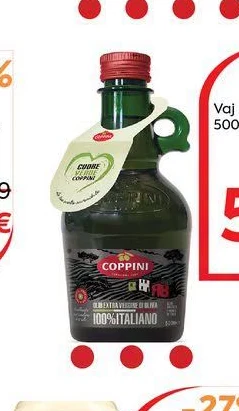 Vaj Ulliri Extra I Virgjër 500ML, Coppini