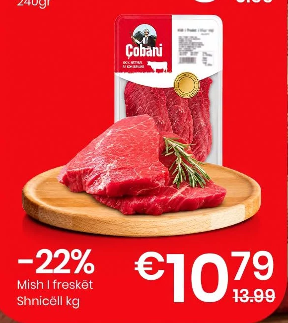Mish I Freskët Shnicëcill Kg