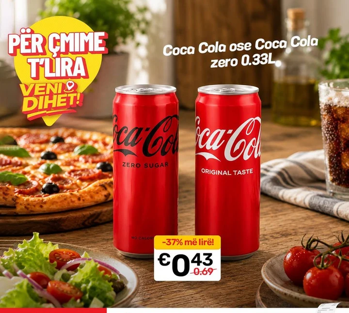 Coca Cola Ose Coca Cola Zero 0.33L