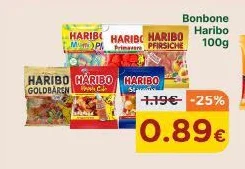 Bonbone Haribo 100G