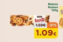 Biskota Roshen 150G