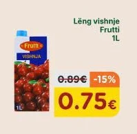 Lëng Vishnje Frutti 1L