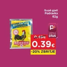 Supë Gjeli Podravka 62G