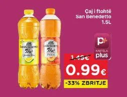 Çaj I Ftohtë San Benedetto 1.5L