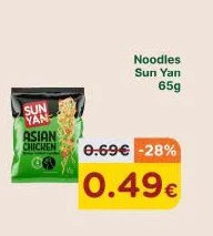 Noodles Sun Yan 65G
