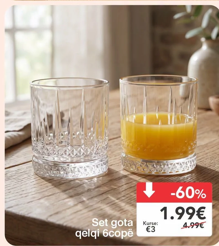 Set Gota Qelqi 6 Copë
