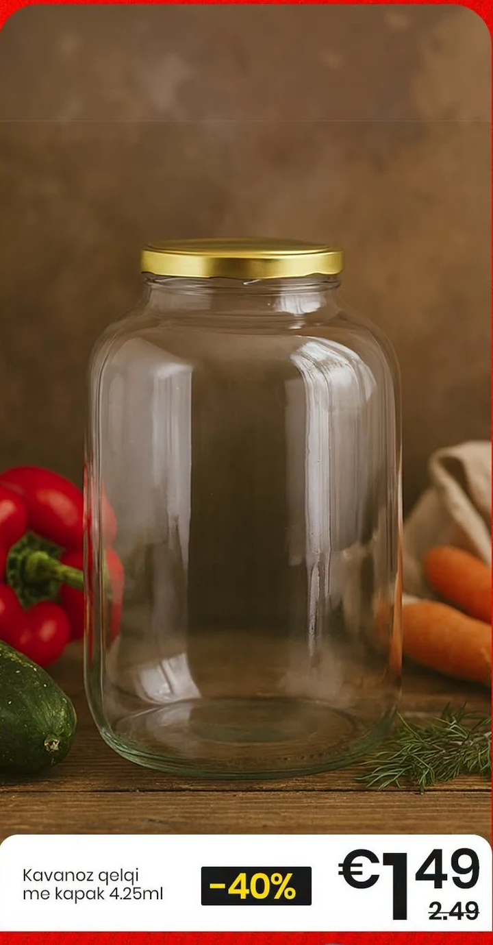 Kavanoz Qelqi me Kapak 4.25ML