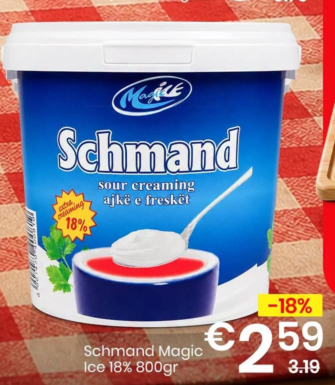 Schmand Magic Ice 800GR