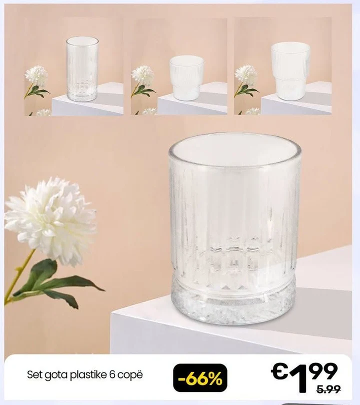 Set Gota Plastike 6 Copë