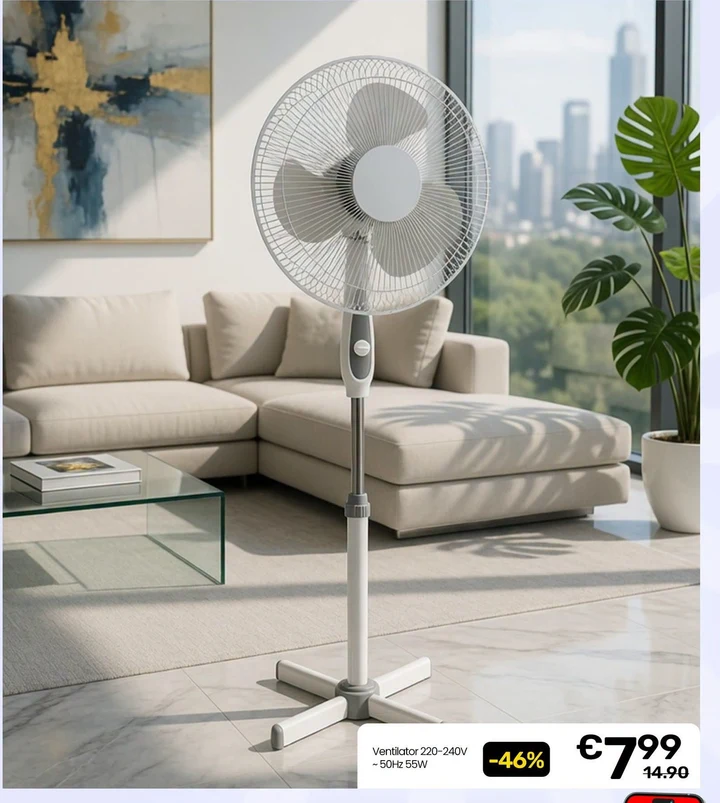 Ventilator 220-240V ~ 50HZ 55W