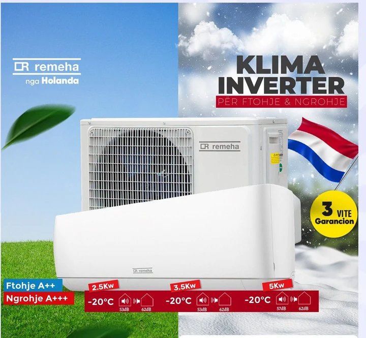 Klimë nga Brendi Remeha 2.5KW