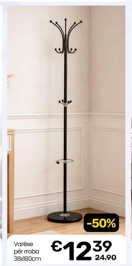 Varëse për Roba 38X180CM