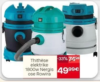 Thithëse Elektrike 1800W Nergis Ose Rowira
