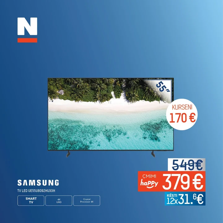 Tv Led Samsung UE55U8092HUXH