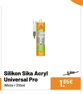 Silikon Sika Acryl Universal Pro