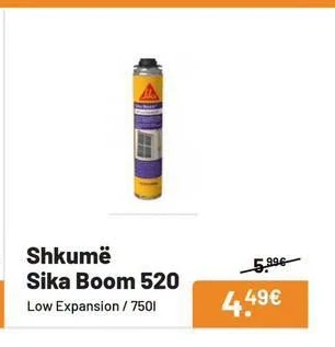 Shkumë Sika Boom 520
